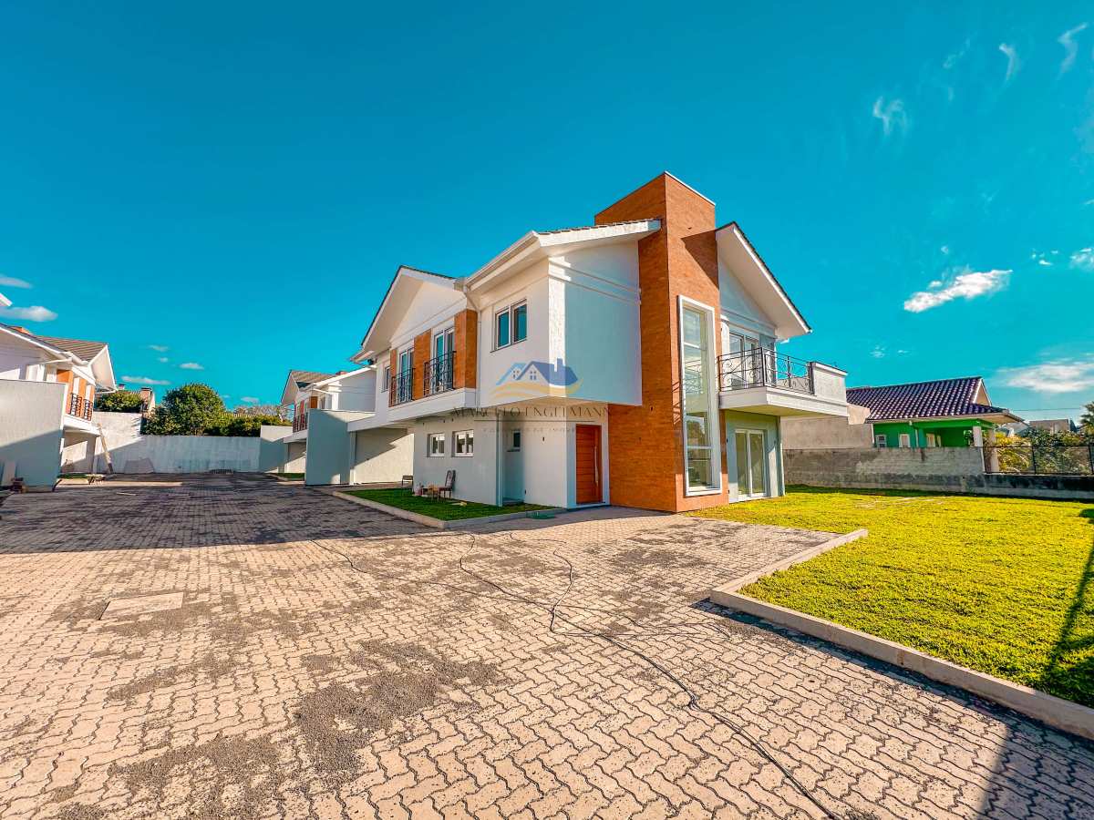 Casas em Condomínio Fechado com 3 quartos, 148m², à venda no bairro Industrial em Dois Irmãos - Marcelo Engelmann Corretor de Imóveis