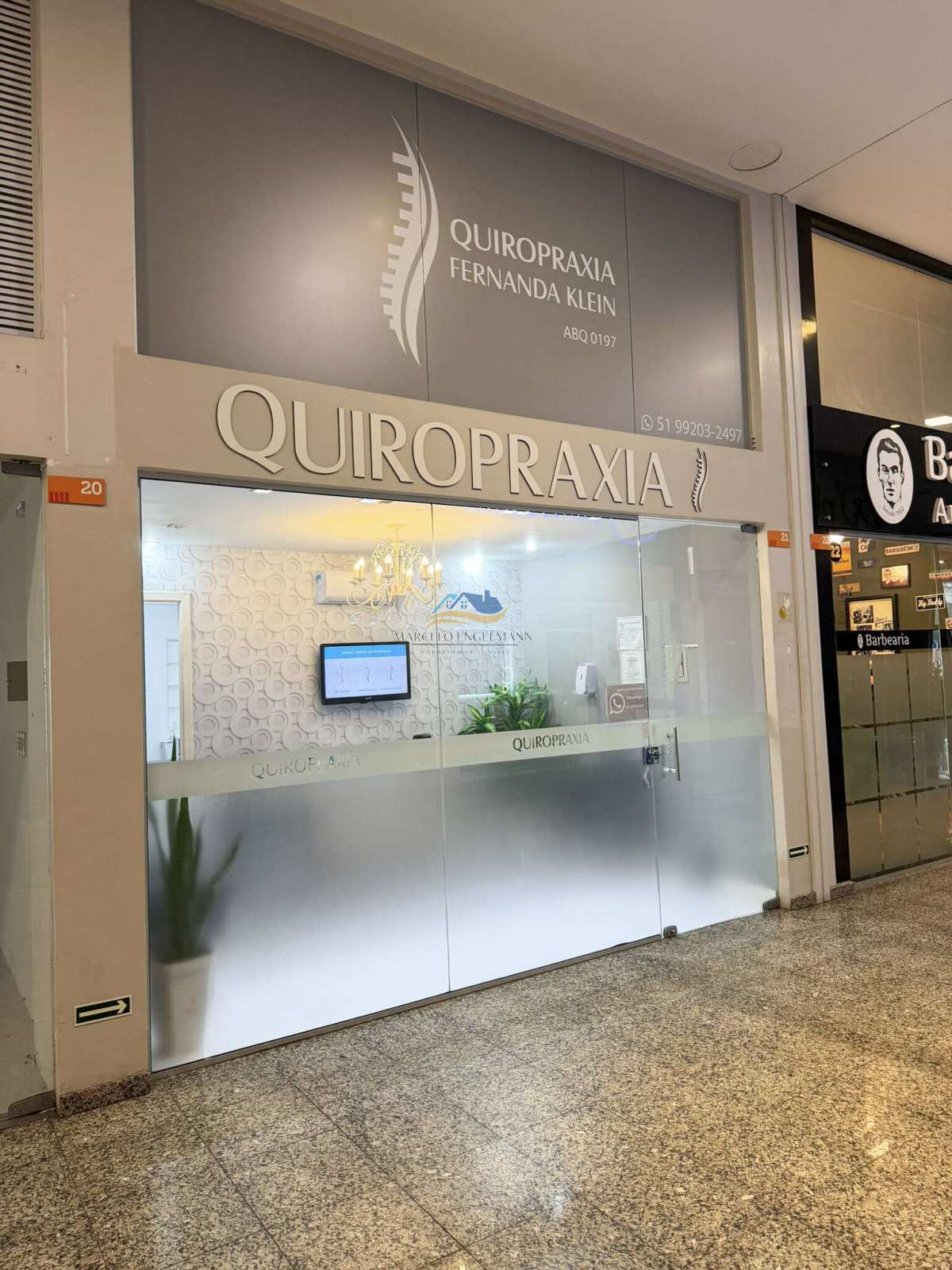 Sala comercial alugada à venda no Centro de Dois Irmãos